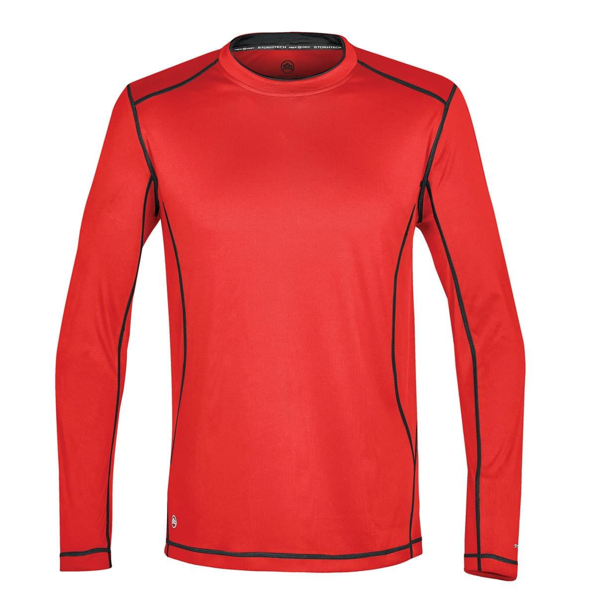 Custom Logo Stormtech Men's H2X-DRY Hybrid Long Sleeve Tee