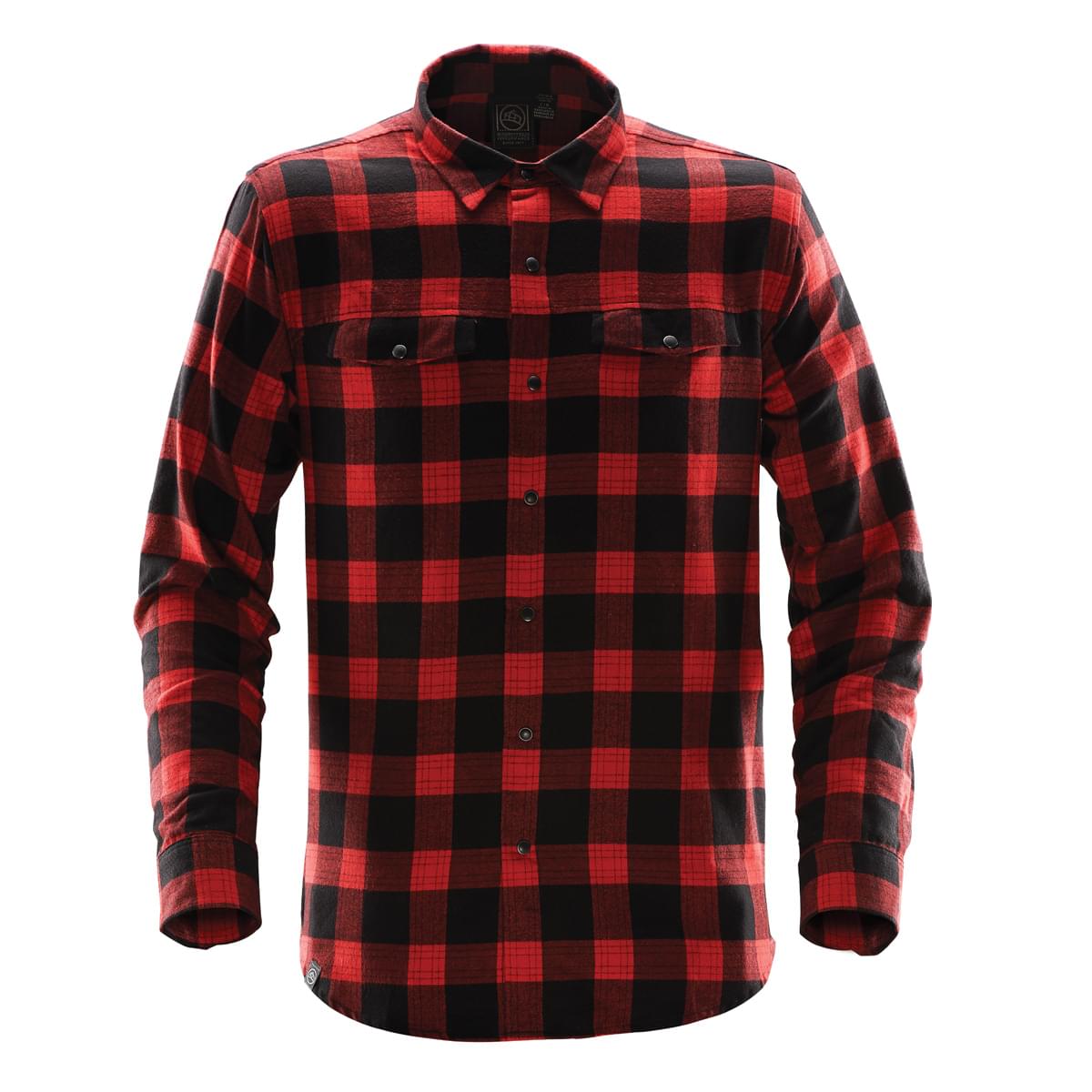Custom Logo Stormtech Men's Logan Snap Front Shirt