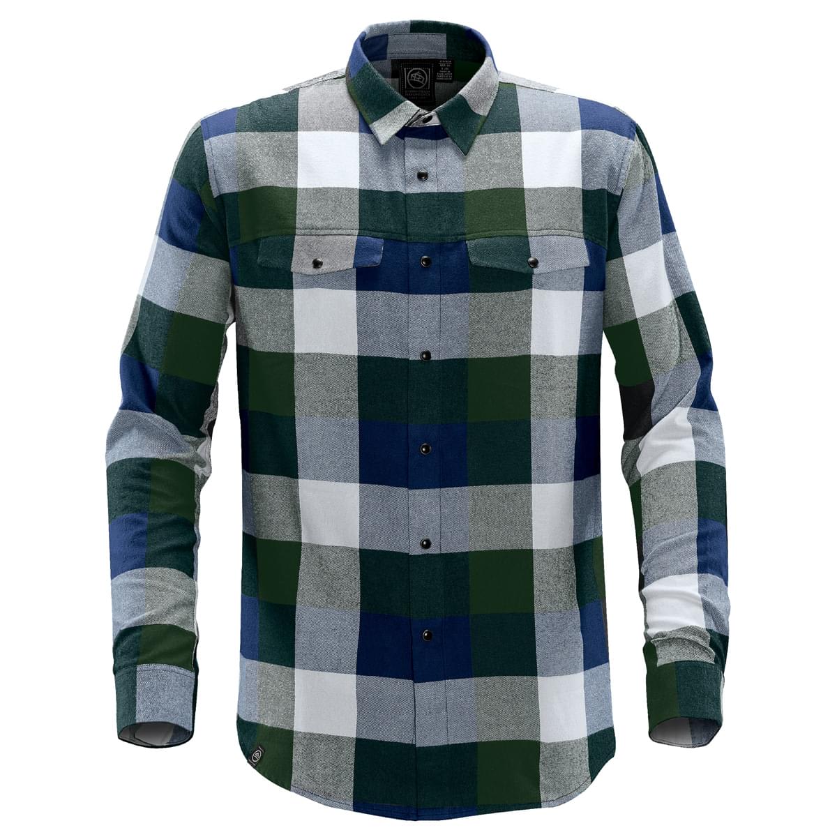 Custom Logo Stormtech Men's Logan Snap Front Shirt