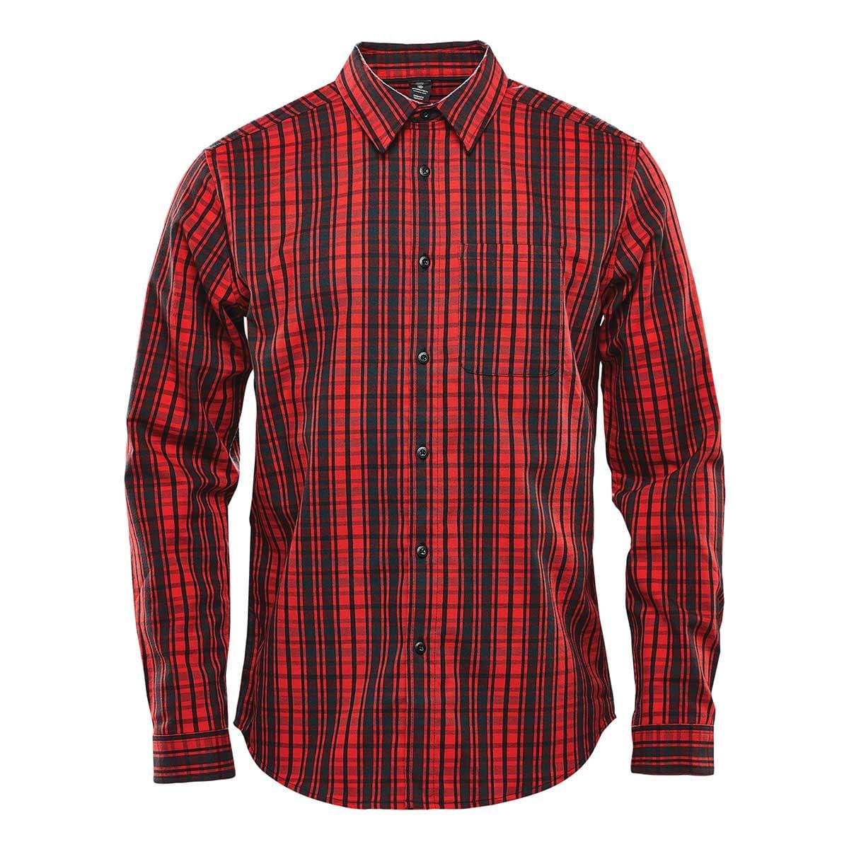 Custom Logo Stormtech Men's Muirfield Performance Long Sleeve Shirt