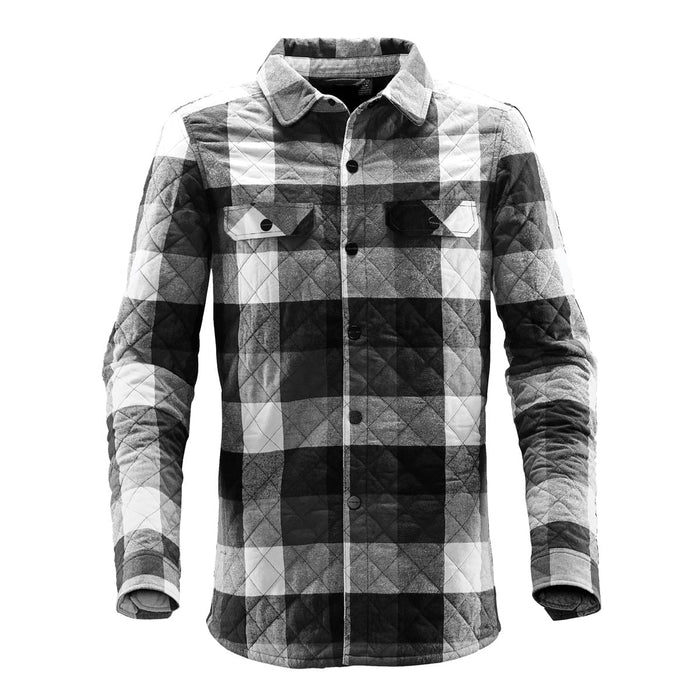 Custom Logo Stormtech Men's North Beach Quilted Shacket