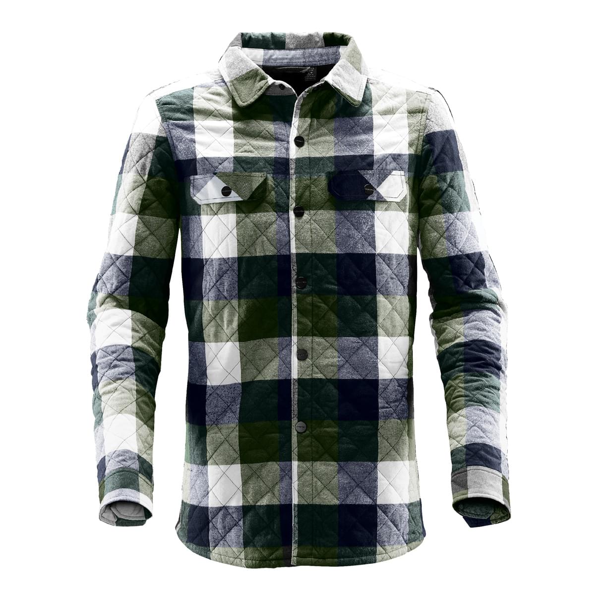 Custom Logo Stormtech Men's North Beach Quilted Shacket
