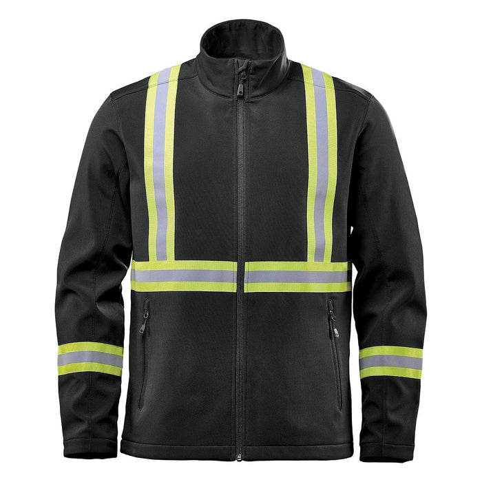 Custom Logo Stormtech Men's Orbiter Reflective Softshell Jacket