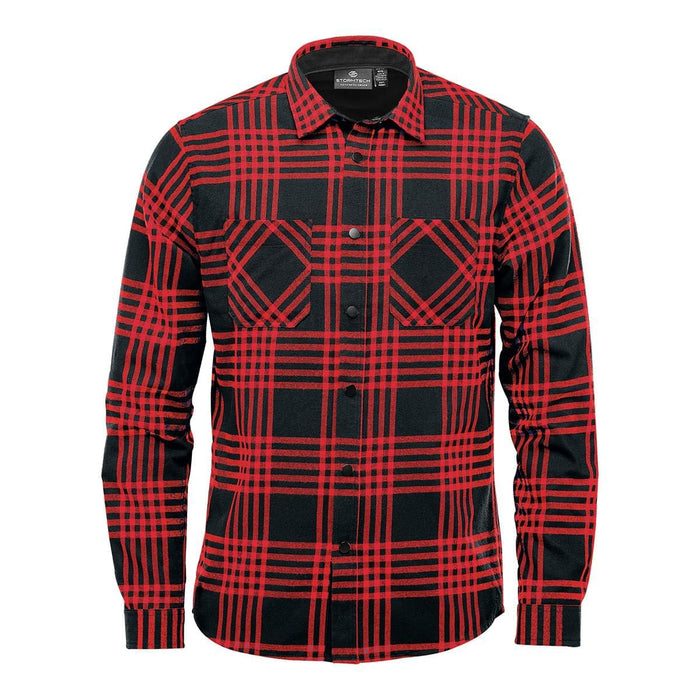 Custom Logo Stormtech Men's Santa Fe Long Sleeve Shirt