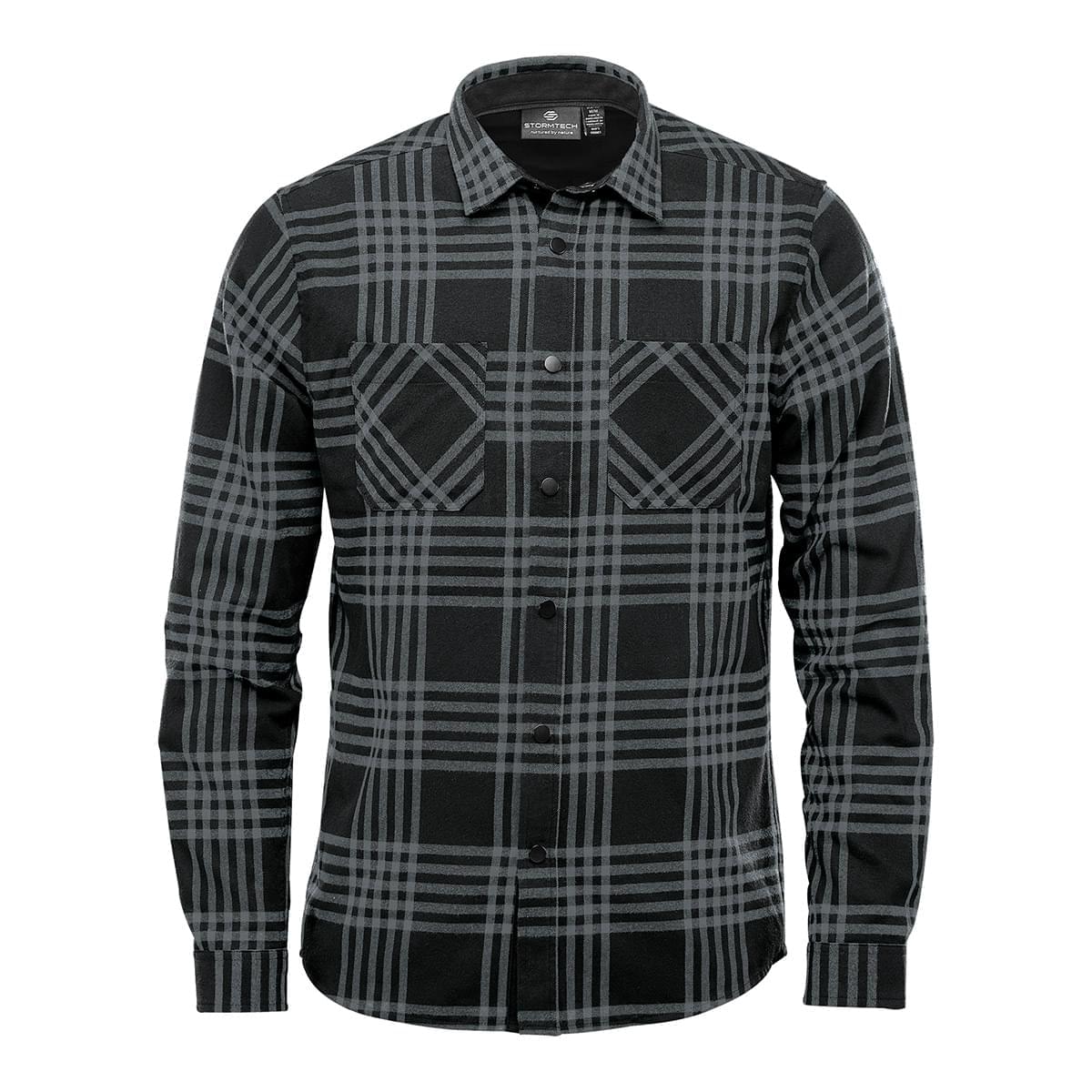 Custom Logo Stormtech Men's Santa Fe Long Sleeve Shirt