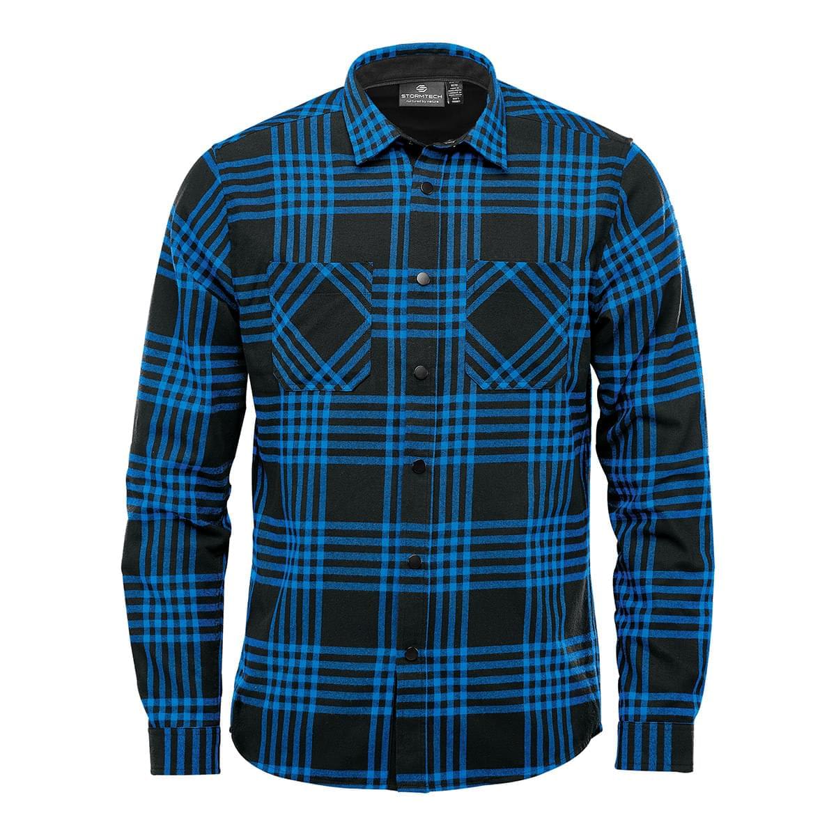 Custom Logo Stormtech Men's Santa Fe Long Sleeve Shirt