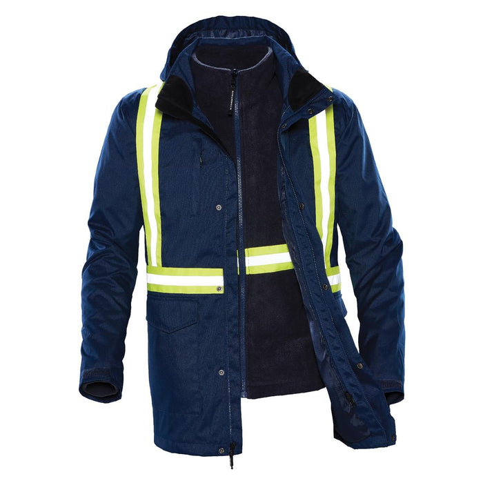 Custom Logo Stormtech Men's Vortex HD 3-in-1 Reflective Parka