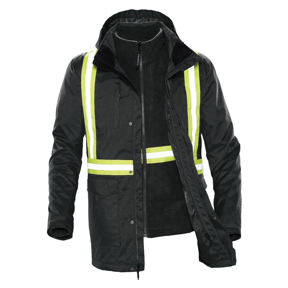 Custom Logo Stormtech Men's Vortex HD 3-in-1 Reflective Parka