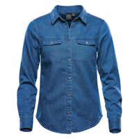 Custom Logo Stormtech Women's Blueridge Denim Shirt