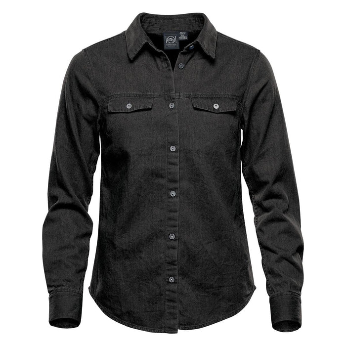 Custom Logo Stormtech Women's Blueridge Denim Shirt