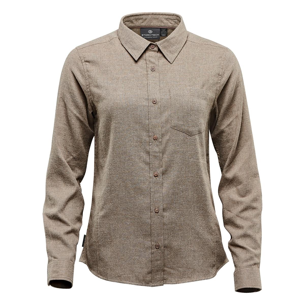 Custom Logo Stormtech Women's Cambridge Long Sleeve Shirt
