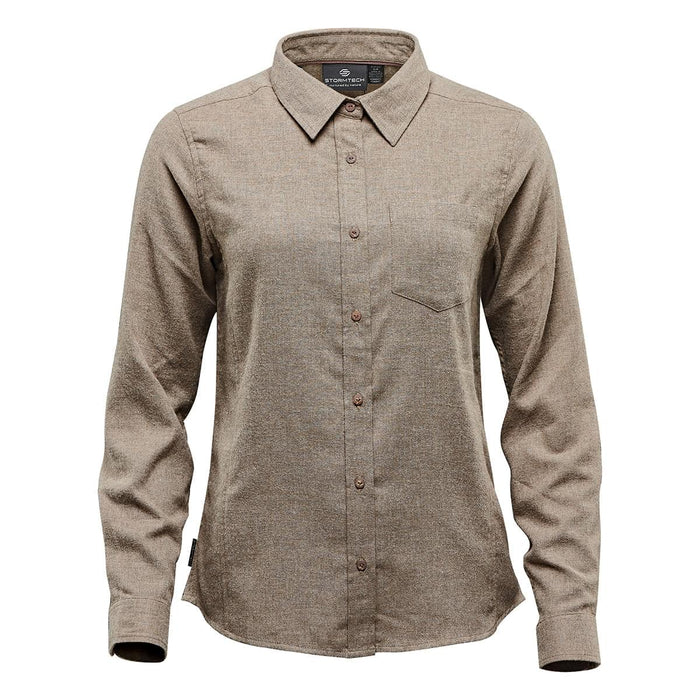 Custom Logo Stormtech Women's Cambridge Long Sleeve Shirt