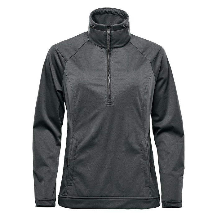 Custom Logo Stormtech Women's Catskill 1/2 Zip Softshell Pullover