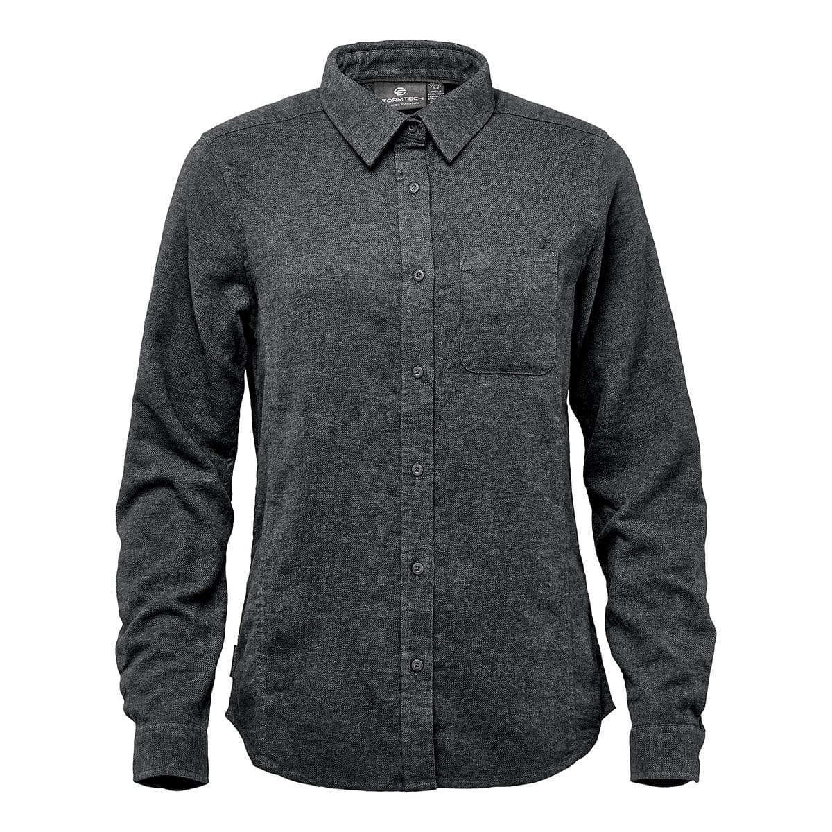 Custom Logo Stormtech Women's Dockyard Long Sleeve Twill Shirt