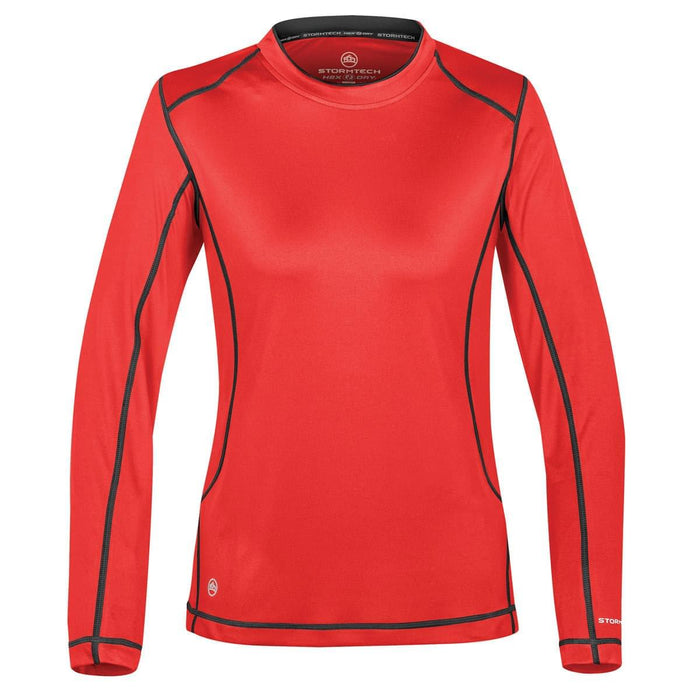Custom Logo Stormtech Women's H2X-DRY Hybrid Long Sleeve Tee
