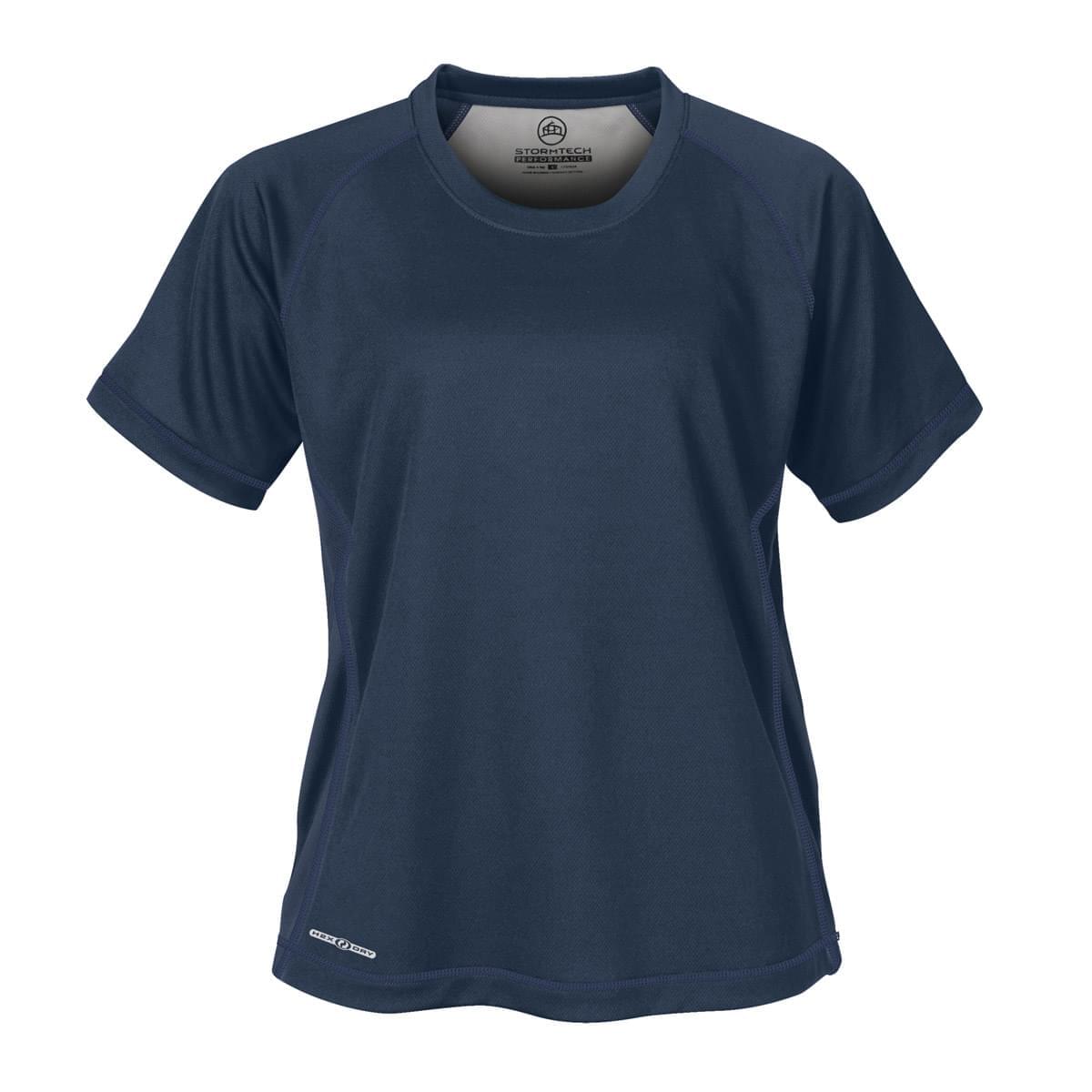 Custom Logo Stormtech Women's H2X-DRY Short Sleeve Tee