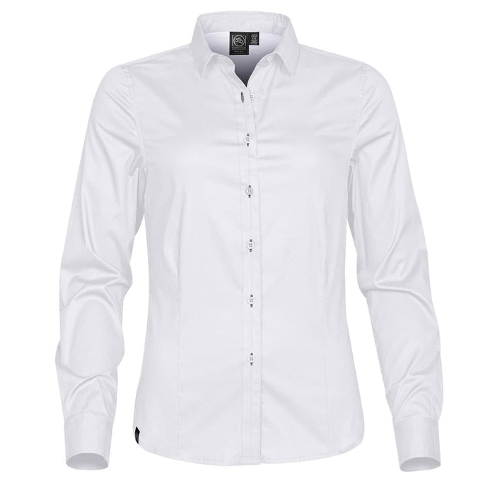 Custom Logo Stormtech Women's Harbour Long Sleeve Shirt