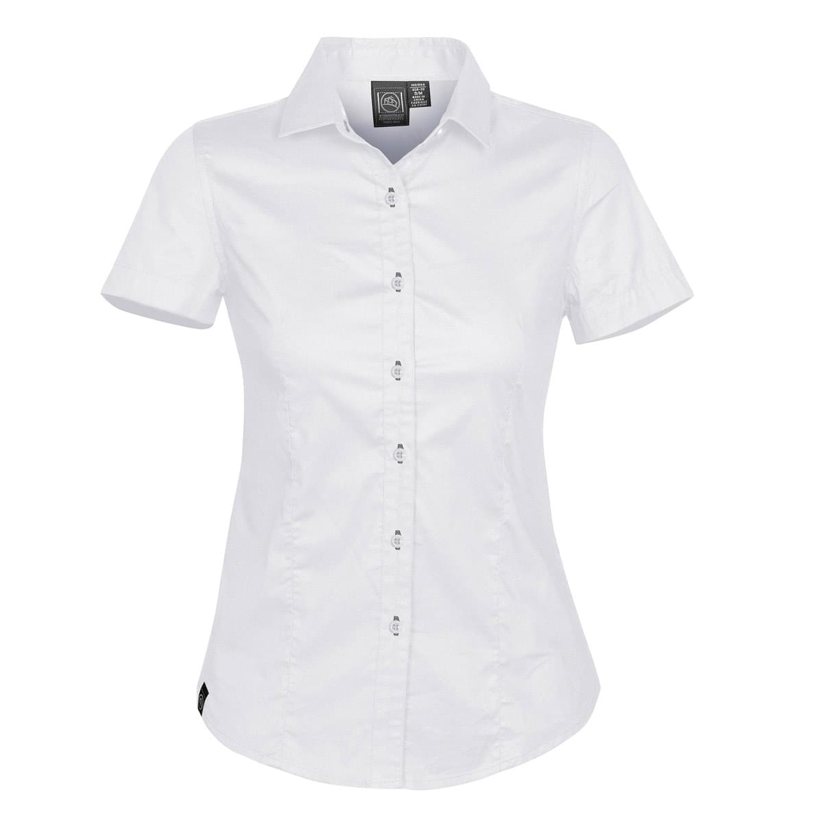 Custom Logo Stormtech Women's Harbour Short Sleeve Shirt
