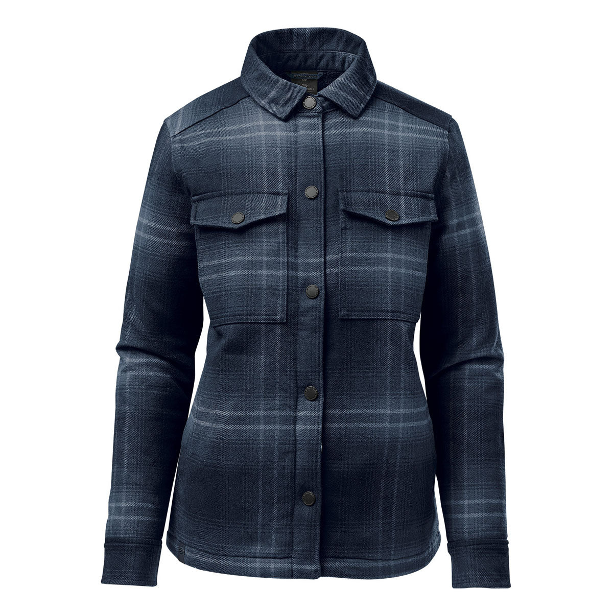 Custom Logo Stormtech Women's Highland Sherpa Lined Plaid Jacket
