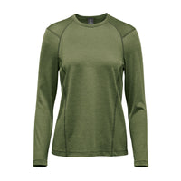 Custom Logo Stormtech Women's Milano Crew Neck L/S