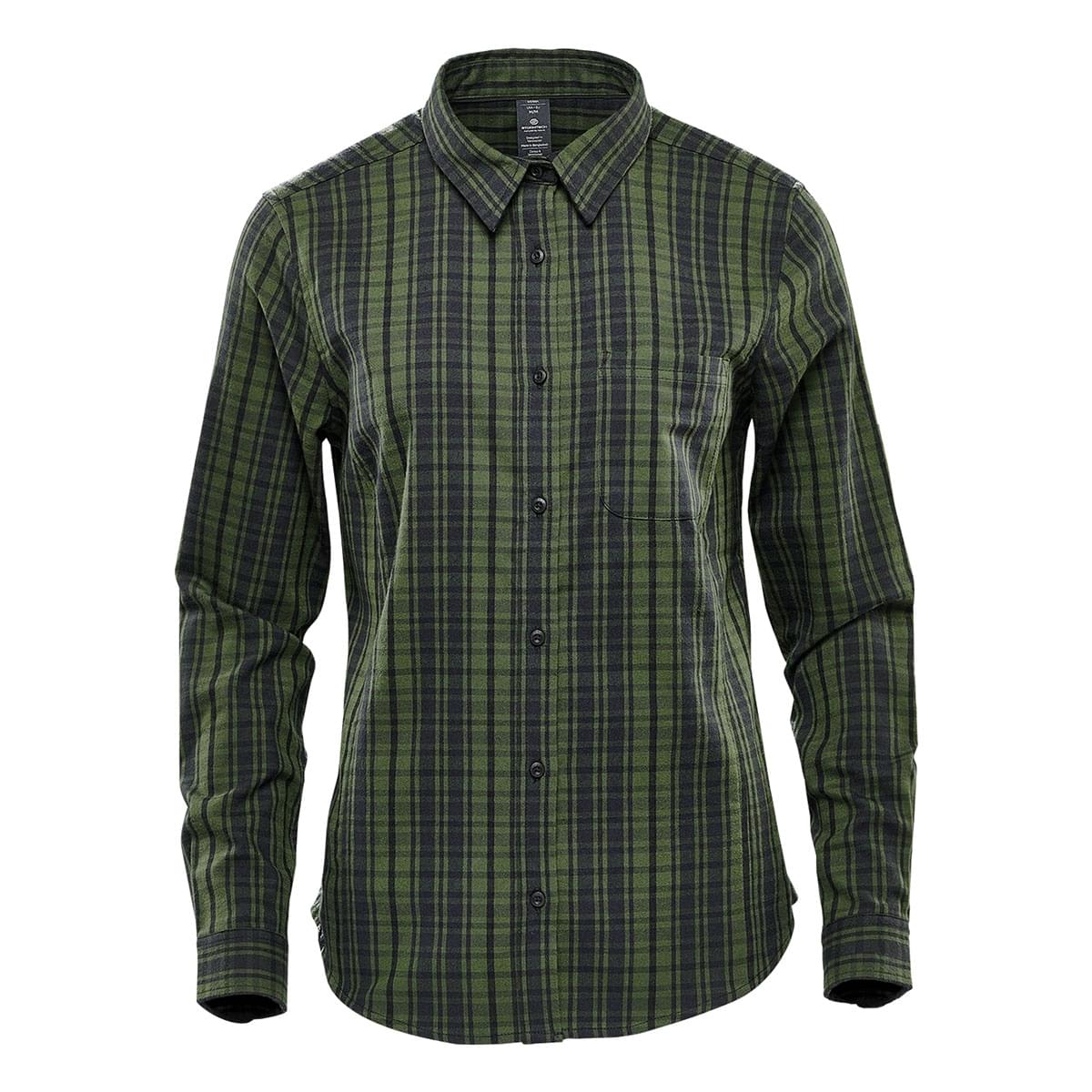 Custom Logo Stormtech Women's Muirfield Performance Long Sleeve Shirt