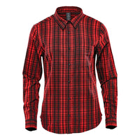 Custom Logo Stormtech Women's Muirfield Performance Long Sleeve Shirt