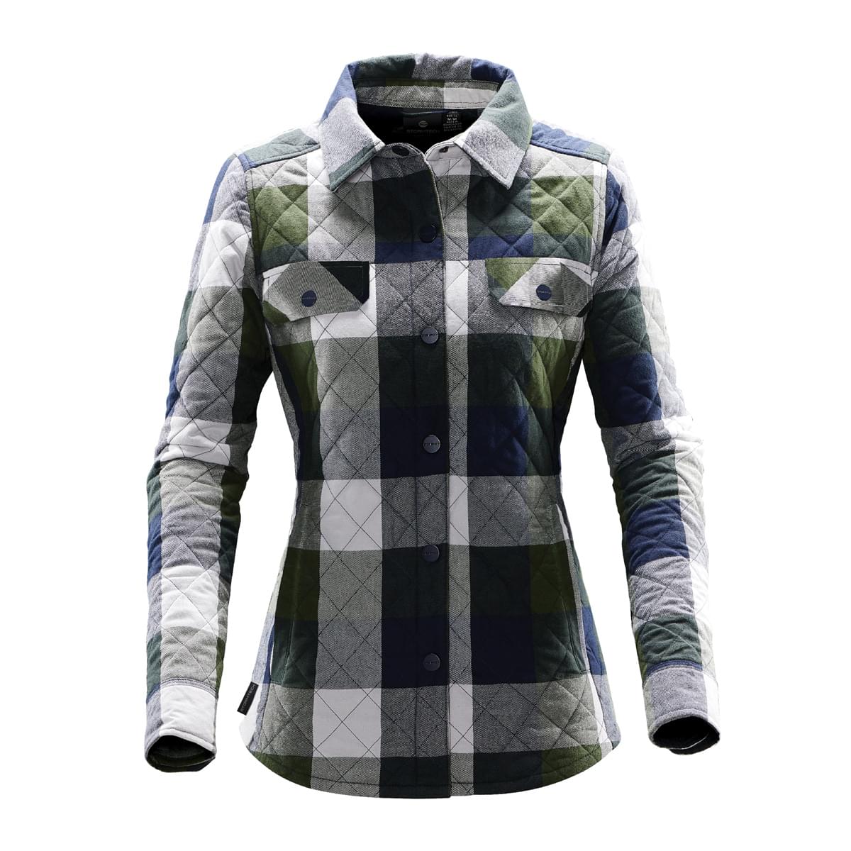 Custom Logo Stormtech Women's North Beach Quilted Shacket