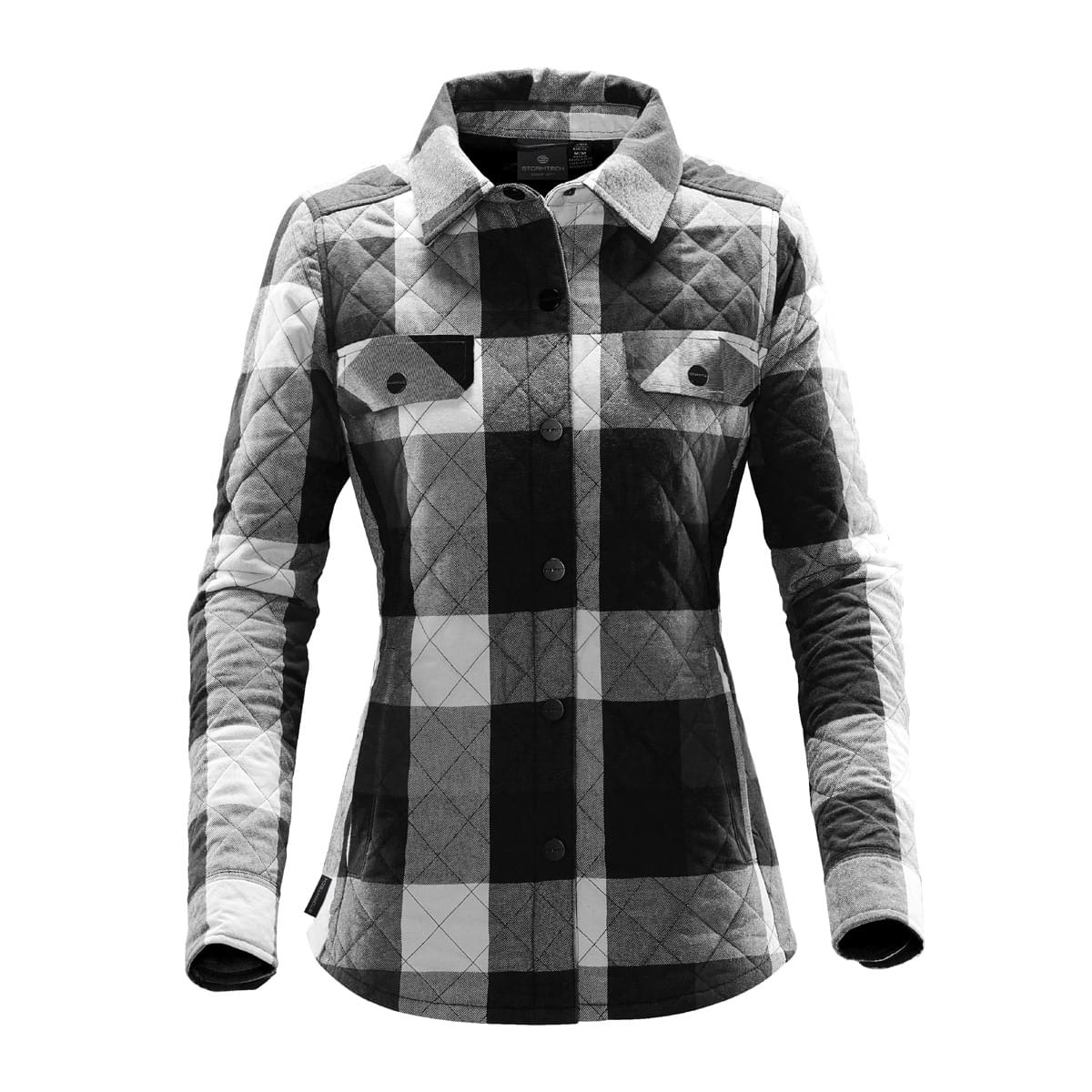 Custom Logo Stormtech Women's North Beach Quilted Shacket