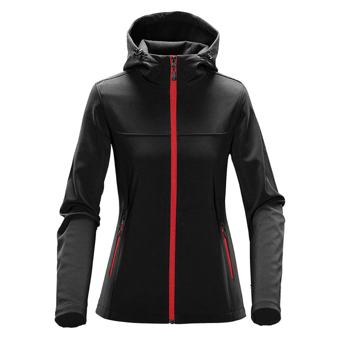 Custom Logo Stormtech Women's Orbiter Full Zip Softshell Hoody
