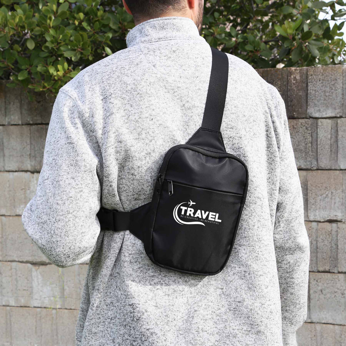 Custom Logo Street Talk Crossbody Bag