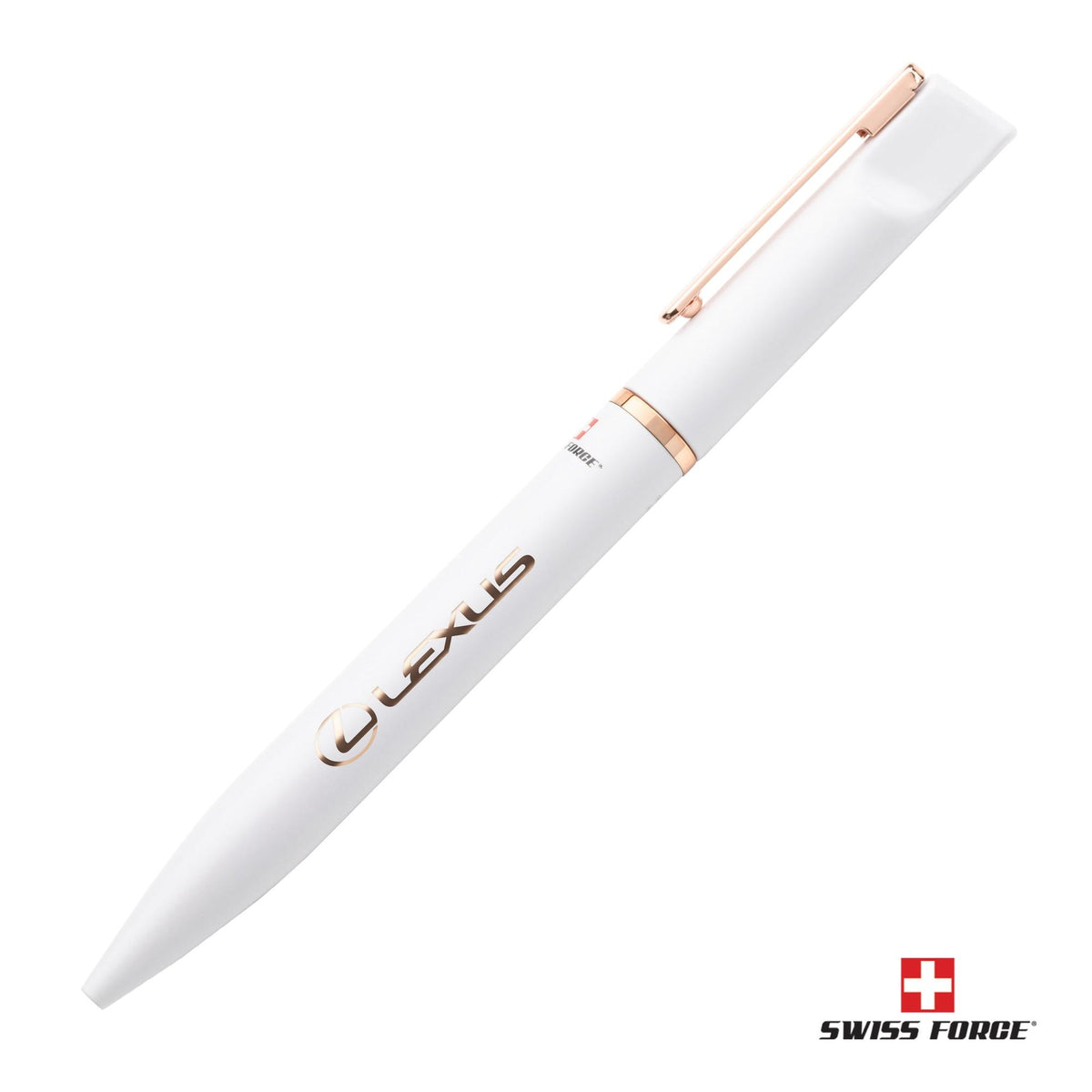Custom Logo Swiss Force® Artois Ballpoint Metal Pen