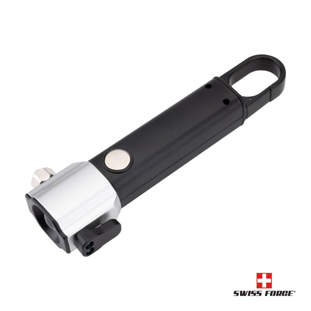 Custom Logo Swiss Force® Shulman Emergency Rechargeable Multi-Tool w/Flashlight