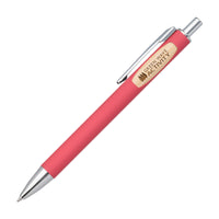 Custom Logo Sylvia Clicker Pen w/Bamboo Accent