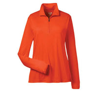 Custom Logo Team 365 Ladies' Zone Performance Quarter-Zip