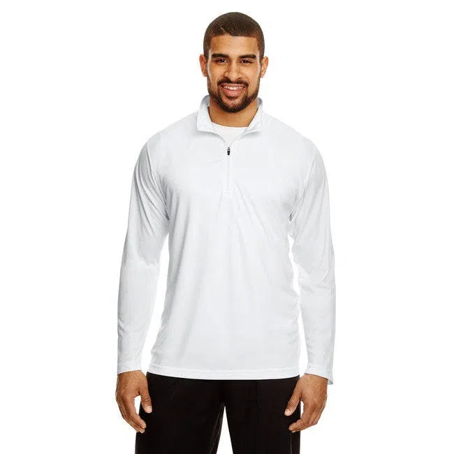 Custom Logo Team 365 Men's Zone Performance Quarter-Zip