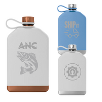 Custom Logo Tempercraft 8oz Flask