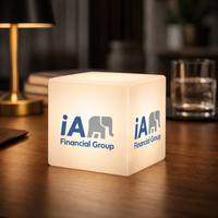 Custom Logo Tesseract LED Light Cube