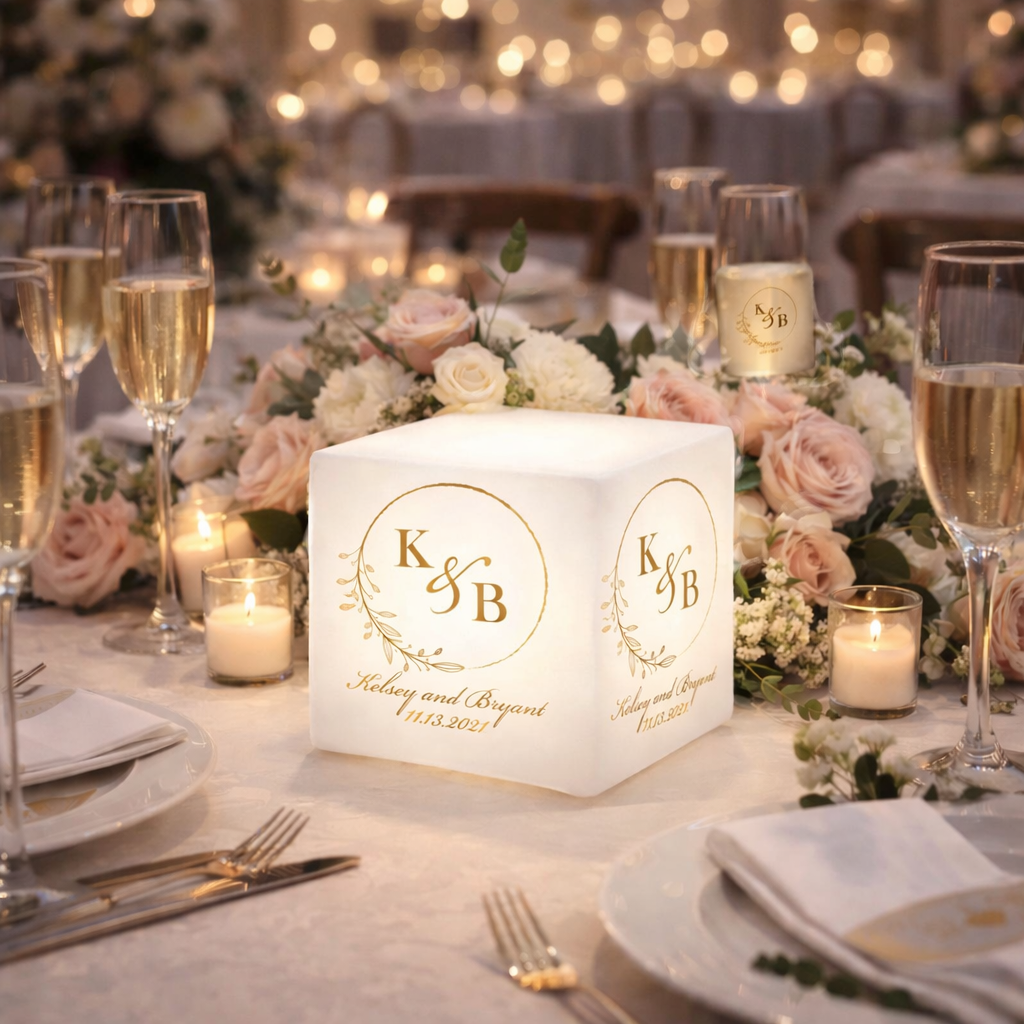 Custom Logo Tesseract LED Light Cube