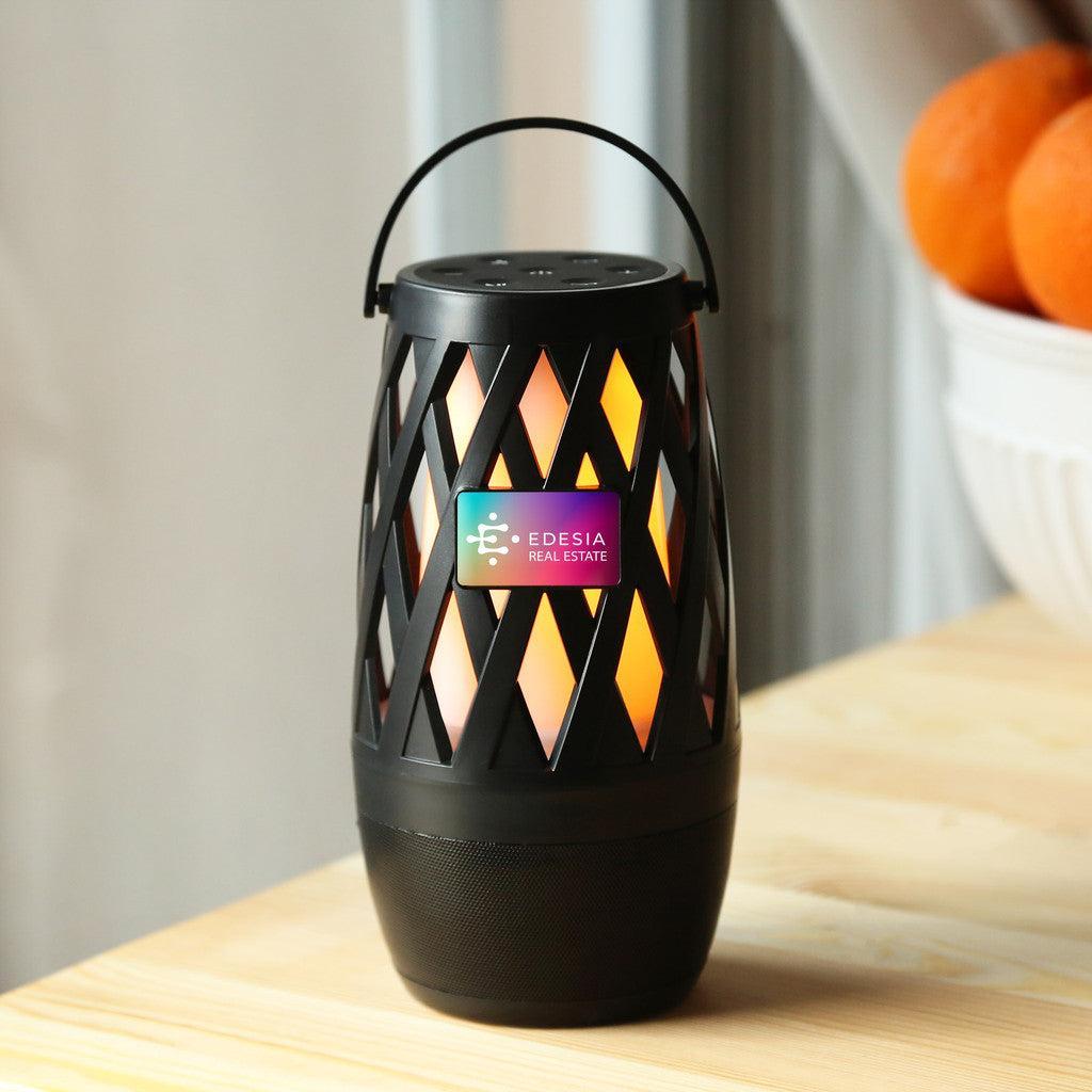 Custom Logo Tiki Speaki™ 10 Watt Wireless Speaker Lantern