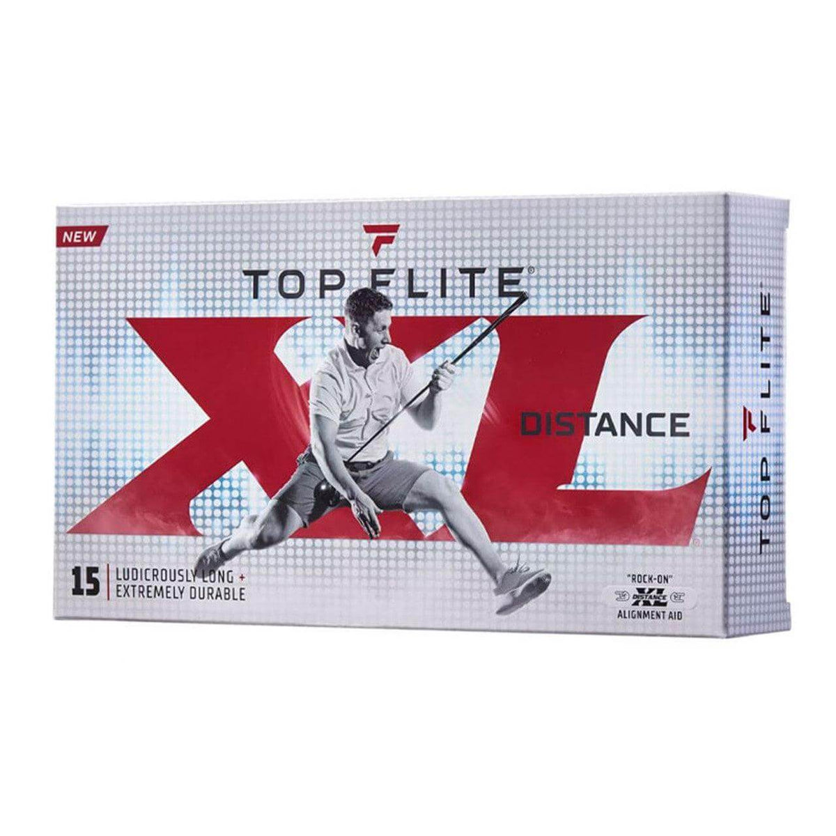 Custom Logo Top Flite XL Distance (15 pack) Golf Balls