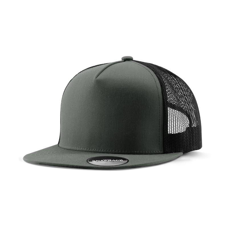Custom Logo Traditional 5-Panel Pro Trucker Cap