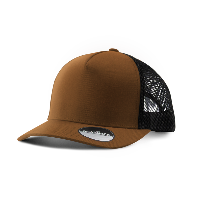 Custom Logo Traditional 5-panel Trucker Cap