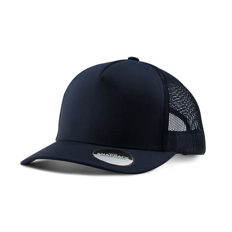 Custom Logo Traditional 5-panel Trucker Cap