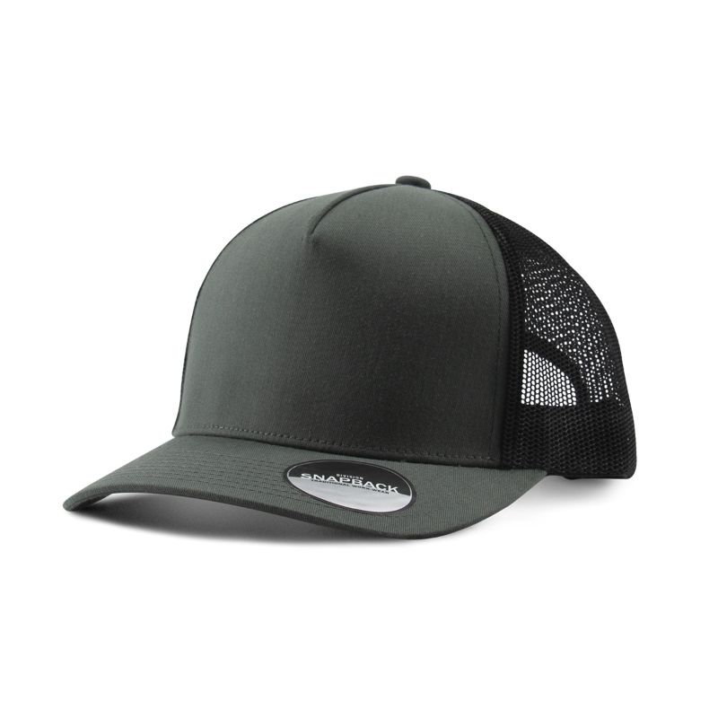 Custom Logo Traditional 5-panel Trucker Cap