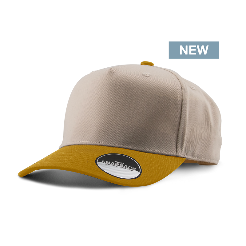 Custom Logo Traditional Division Combo 5-Panel Cap