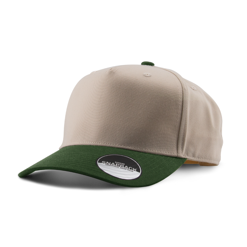 Custom Logo Traditional Division Combo 5-Panel Cap