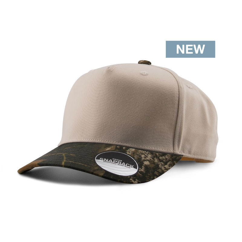 Custom Logo Traditional Division Combo 5-Panel Cap