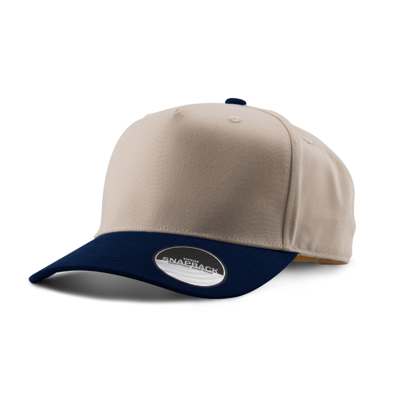 Custom Logo Traditional Division Combo 5-Panel Cap