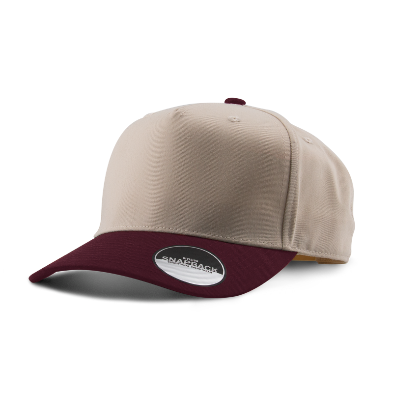 Custom Logo Traditional Division Combo 5-Panel Cap