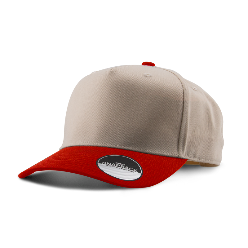 Custom Logo Traditional Division Combo 5-Panel Cap